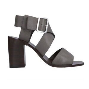 Boemos Leather Block Heel Sandals